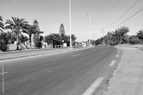 road in the city