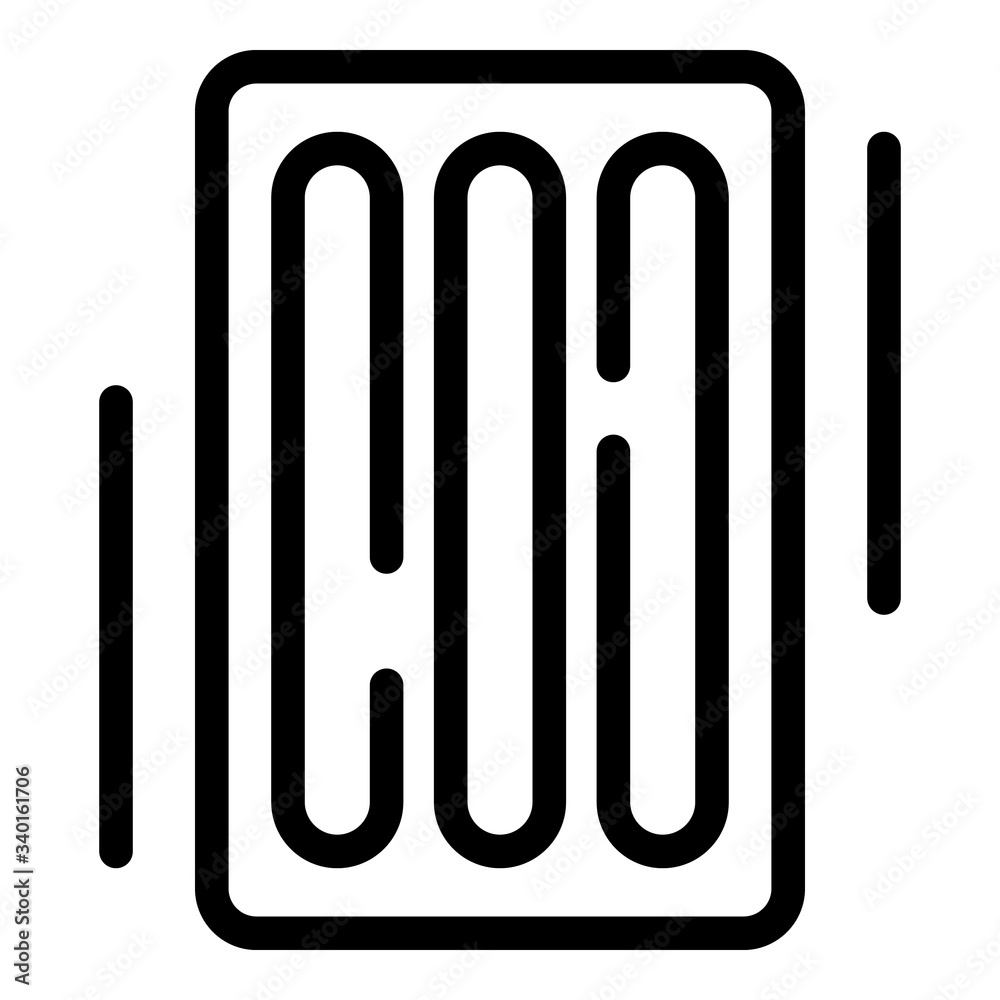 Floating mattress icon. Outline floating mattress vector icon for web design isolated on white background Floating mattress icon. Outline floating mattress vector icon for web design isolated on white background