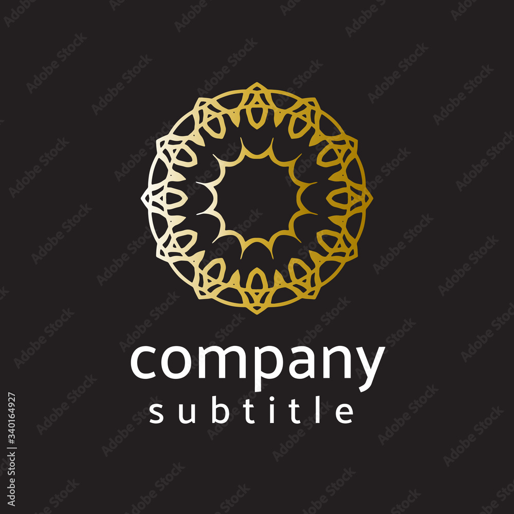 Fototapeta premium ornament logo
