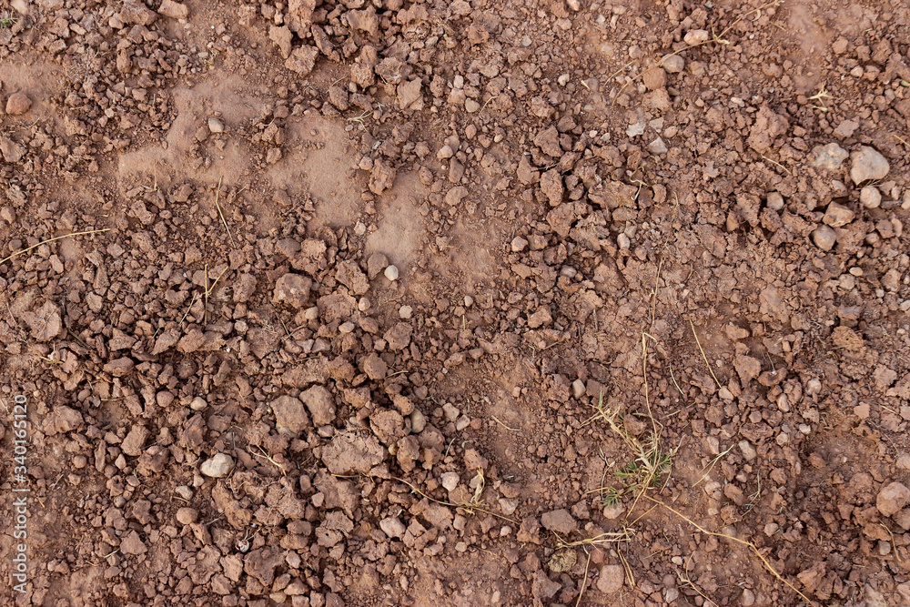 Desert farming soil texture.
