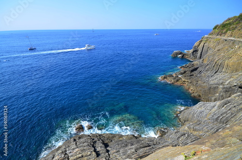 landscape of cinque terre Italy