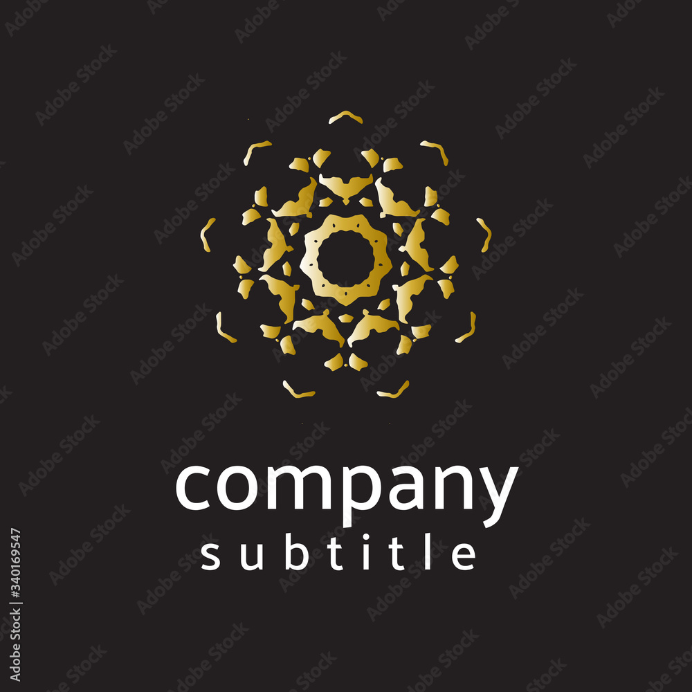 Fototapeta premium ornament logo