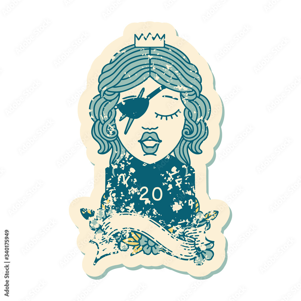 human rogue with natural twenty dice roll illustration human rogue with natural twenty dice roll illustration