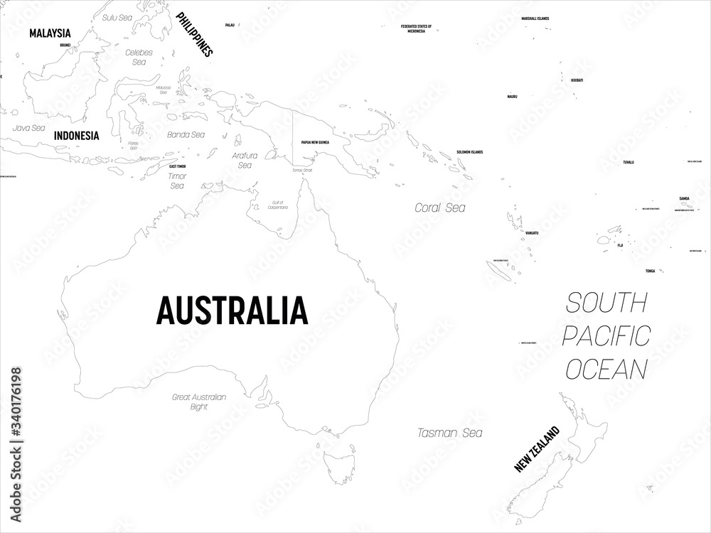 australia-and-oceania-map-high-detailed-political-map-of-australian