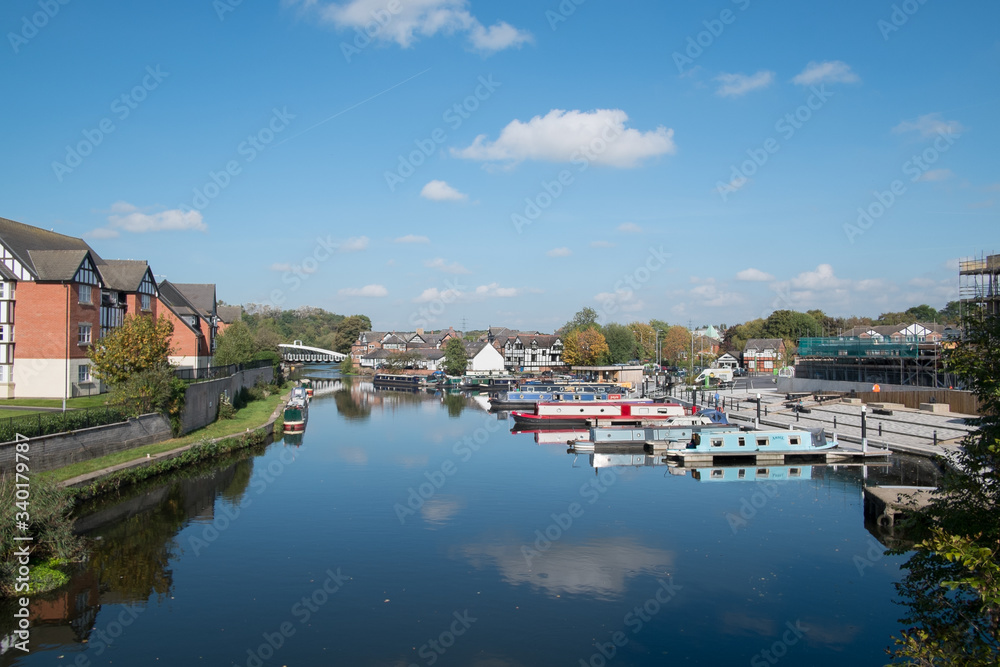 Northwich the river