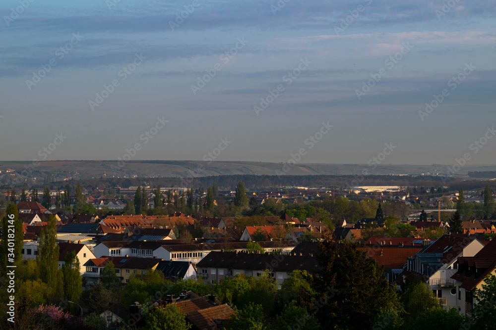 panorama of Kitzingen 
