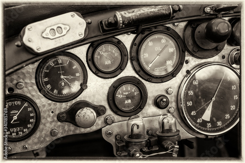 Bentley eight dashboard