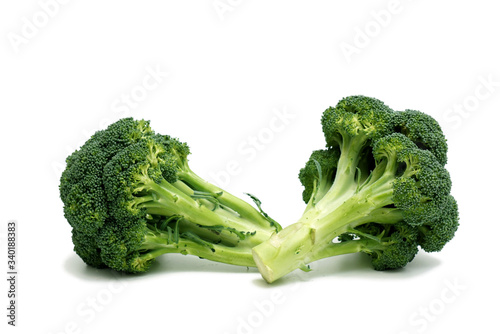 fresh vegetable healthy eating with white background