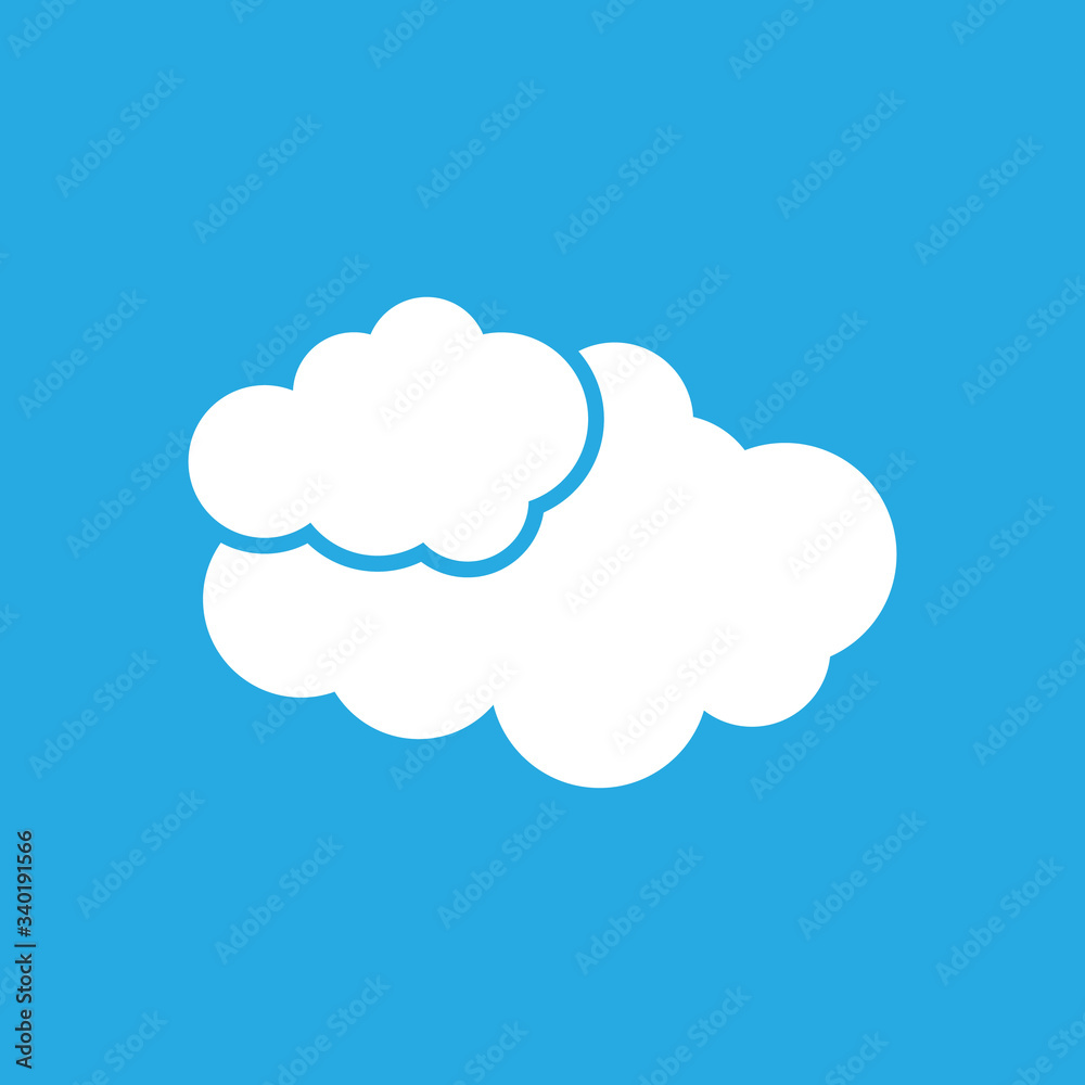 Cloud icon design. vector illustration