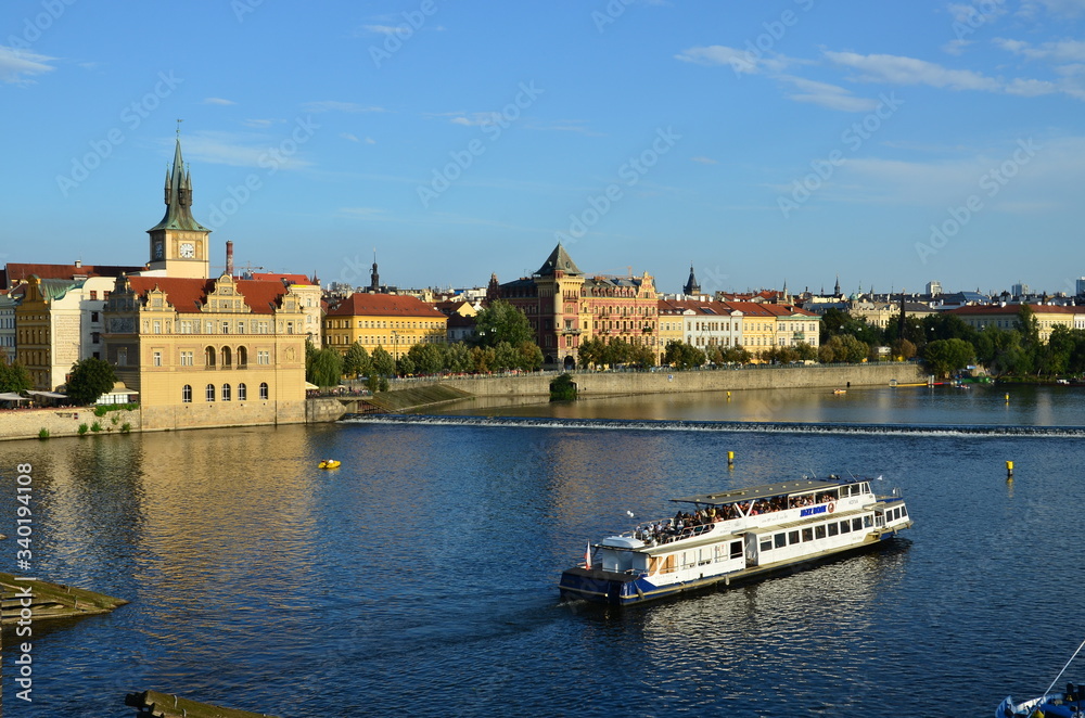 Naklejka premium landscape of Prague,Czech Republic