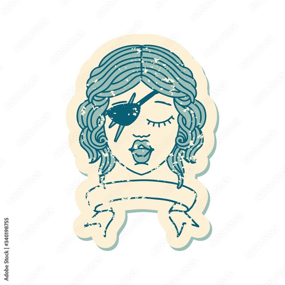 human rogue character with banner illustration human rogue character with banner illustration