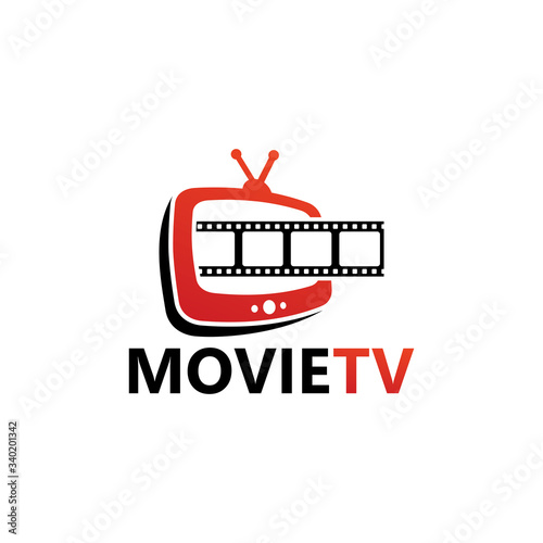 Movie Television Logo Template Design