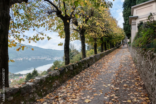 Path to St. Giirolamo's sanctuary photo