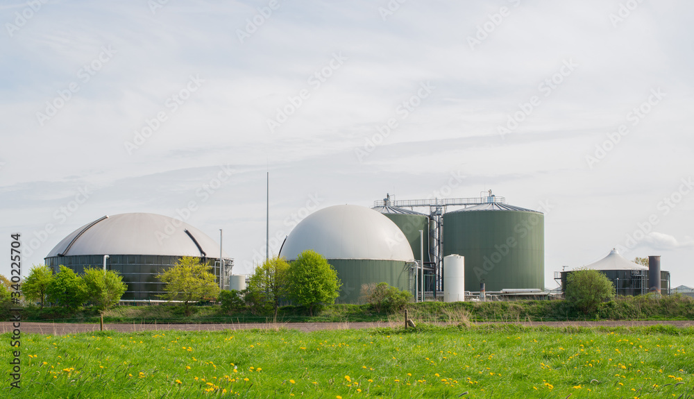 Biogasanlage zur Stromerzeugung und Energiegewinnung 