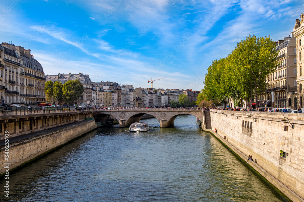 Saint Michel bridge in Paris
