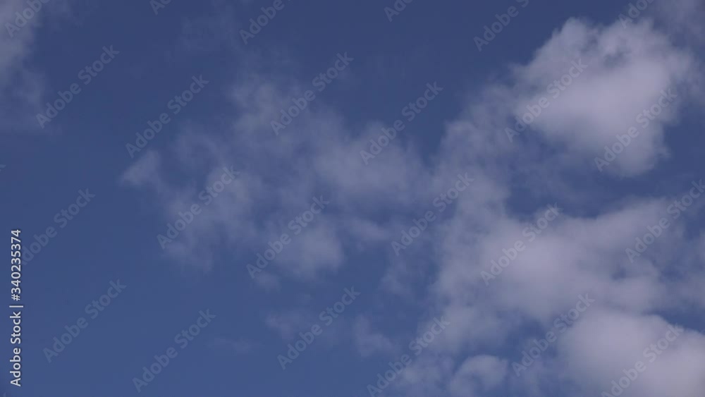 Time lapse of clouds in blue sky UK 4K Time lapse of clouds in blue sky UK 4K