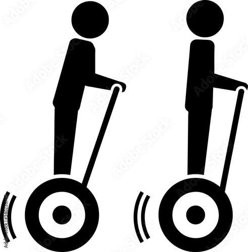 ピクトグラム セグウェイ
