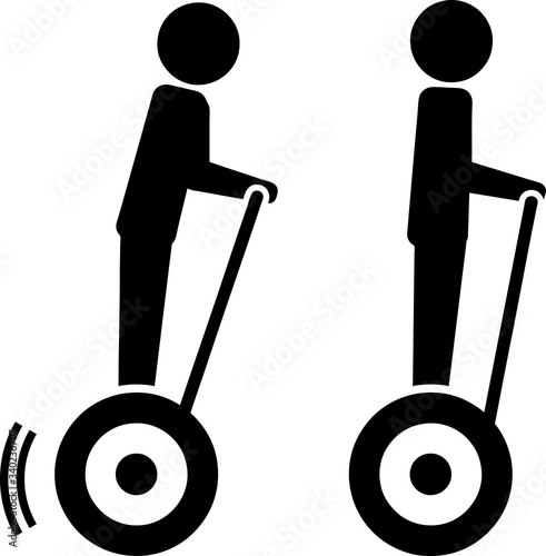 ピクトグラム セグウェイ
