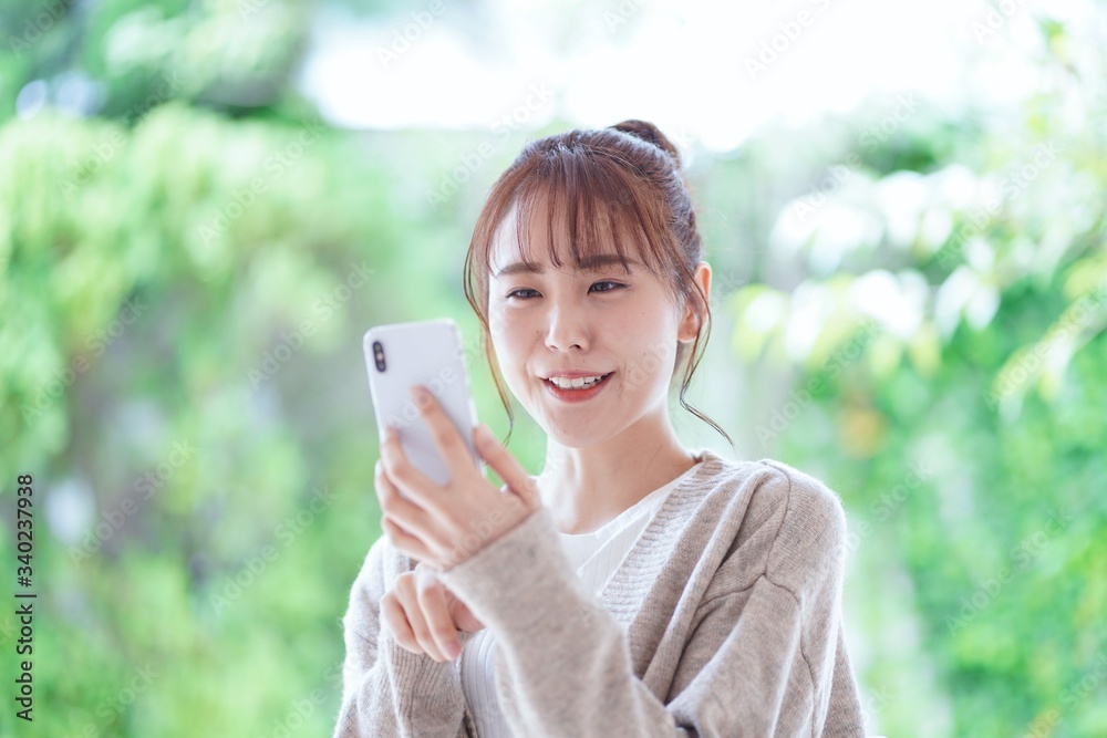 アジア人女性のポートレート アジア人女性のポートレート
