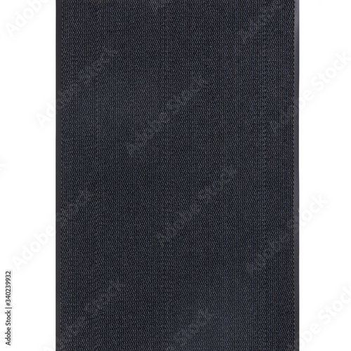 Gray carpet on a white background