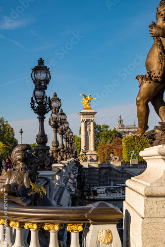 Pont Alexandre III in Paris, France. © alzamu79