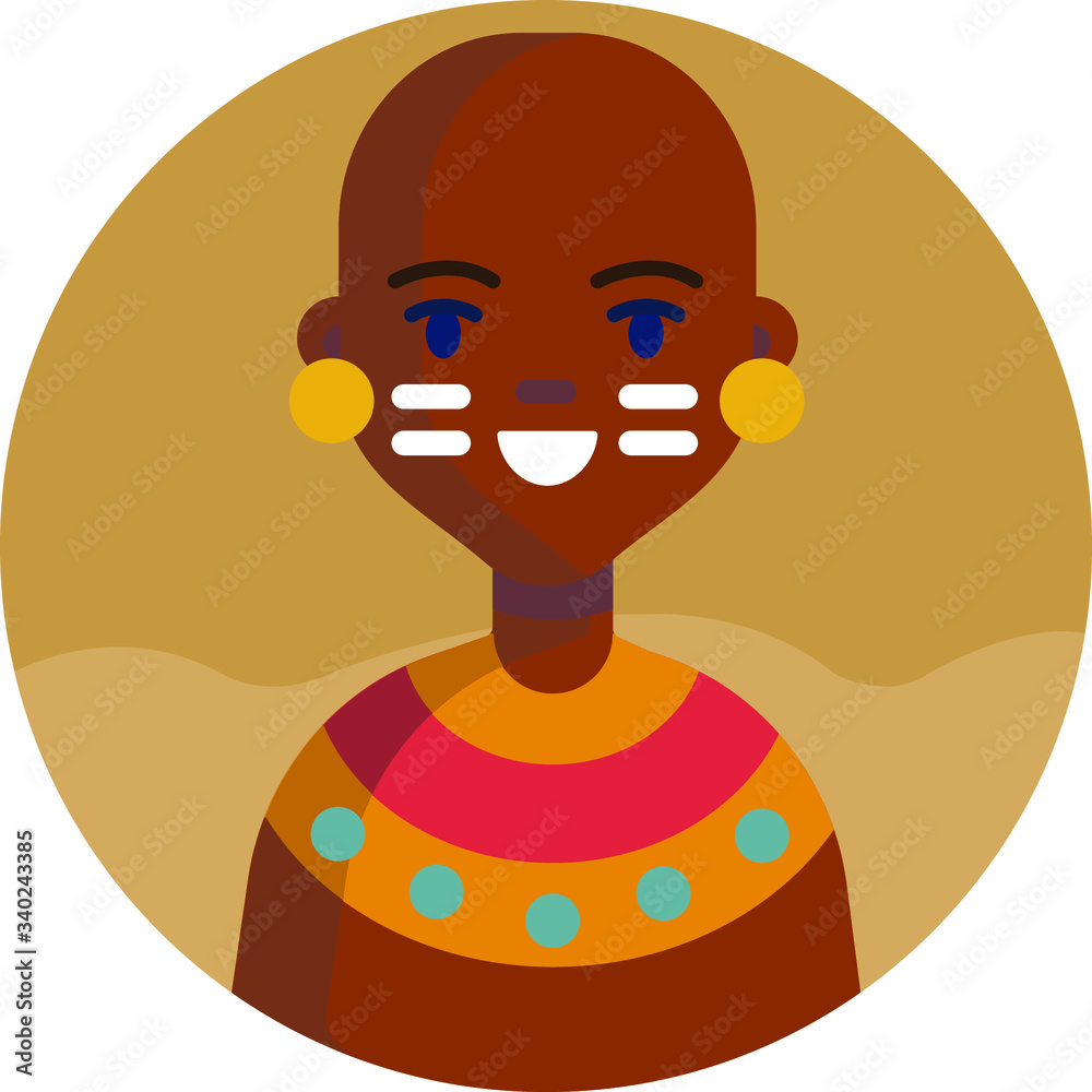 Multicultural National Avatar Male User Illustrations Multicultural National Avatar Male User Illustrations