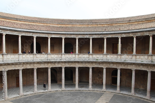  Alhambra palace complex in Spain