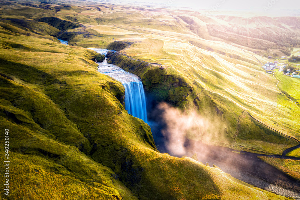 Islandia z lotu ptaka