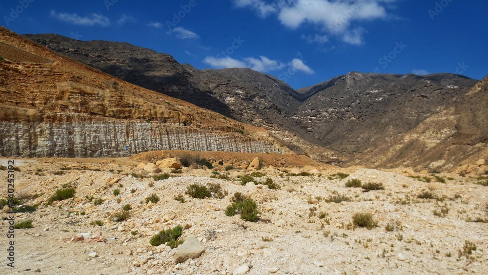 Beautiful view of mountain in Salalah, Oman