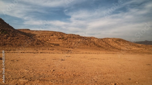 Dry Mountains in Salalah, Oman