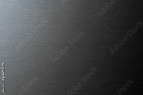 metal aluminum grey texture background with gradient color and light flare