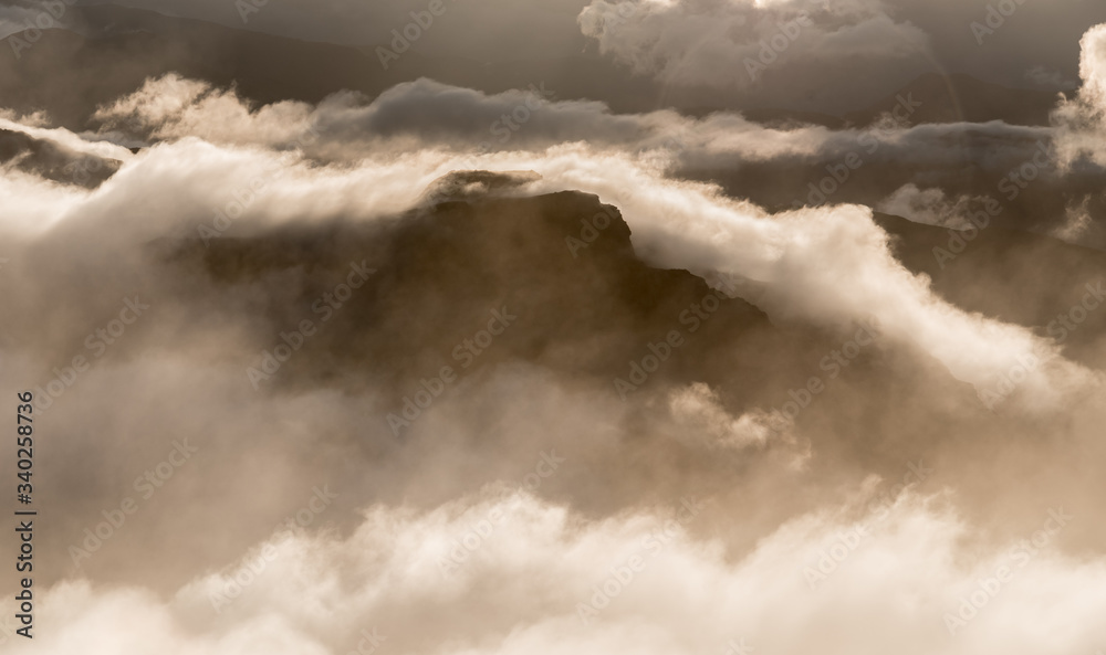 Cloudy Mountain