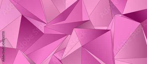3d Triangles, abstract  background. Design wallpaper