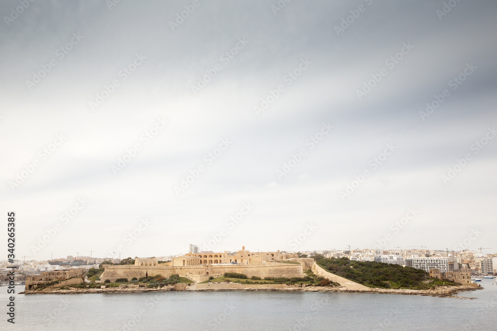 Fort Manoel on Manoel Island in  Malta