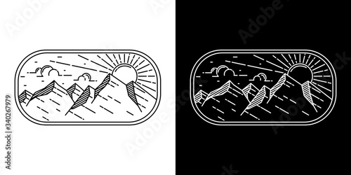Monoline Mountain Design