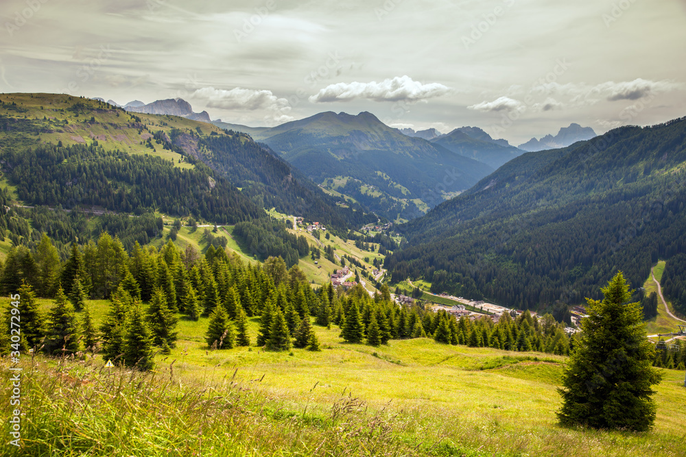 mountain landscape, Dolomites, Italy