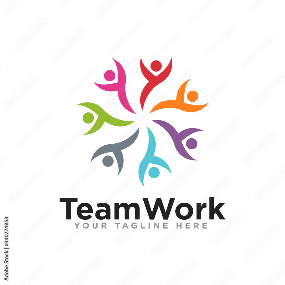 Unity or Team Work Logo Design Vector Unity or Team Work Logo Design Vector