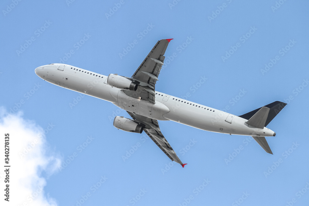 Passenger Airplane in the Sky Passenger Airplane in the Sky