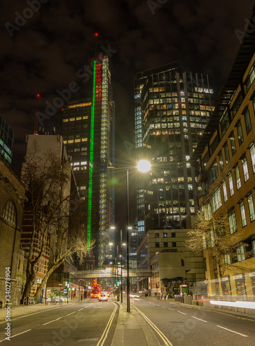 Beautiful London at Night photo