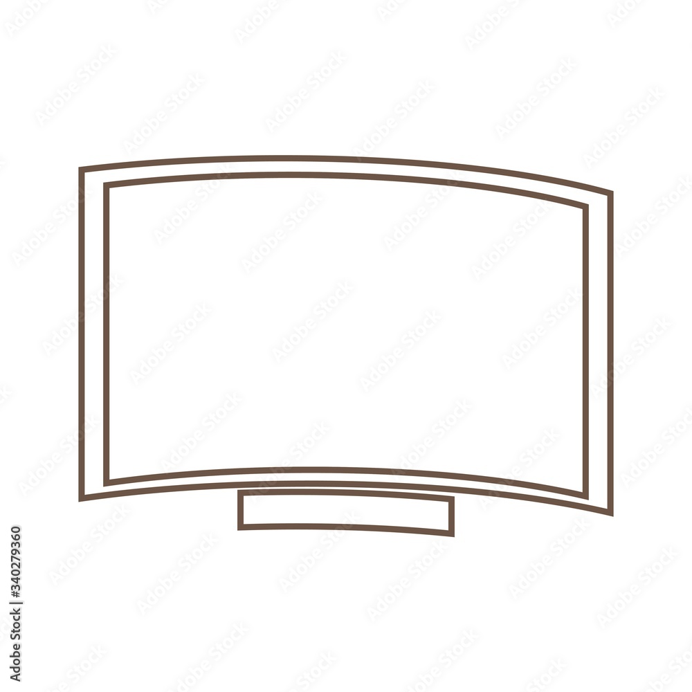 black and white television logo black and white television logo