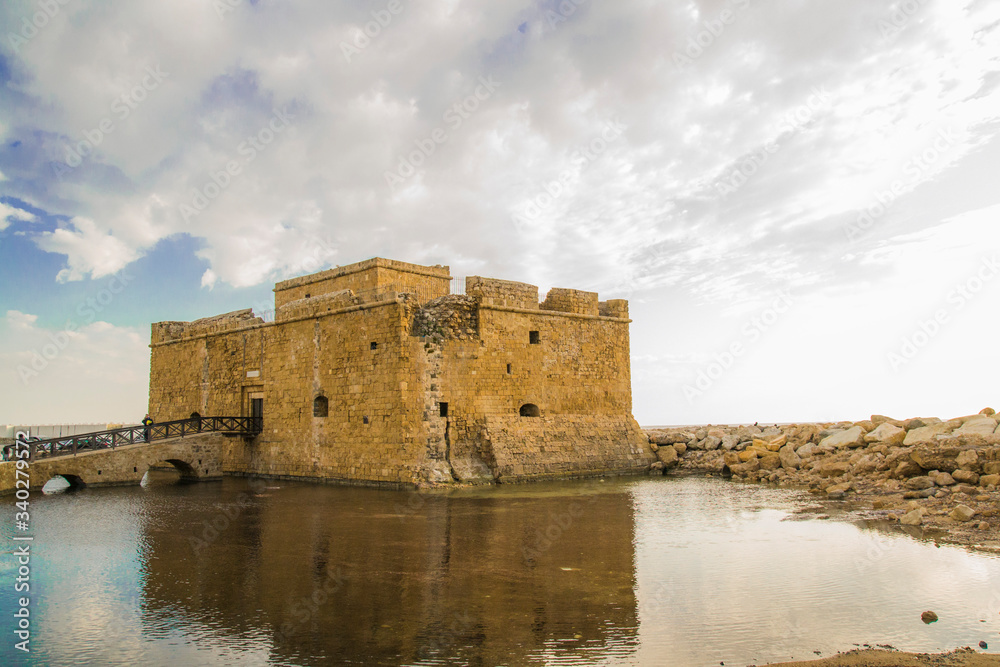 
ancient fortress of paphos