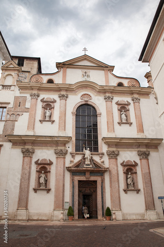 Church in Trento  Italy