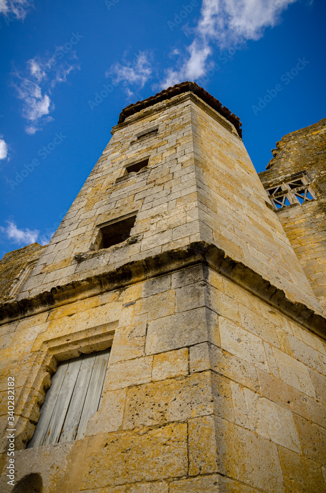 The fortified village of Larressingle, France The fortified village of Larressingle, France