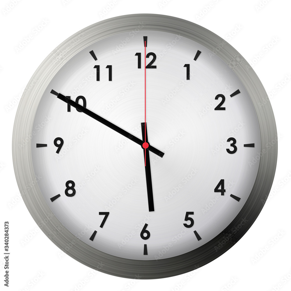 Analog metal wall clock Analog metal wall clock
