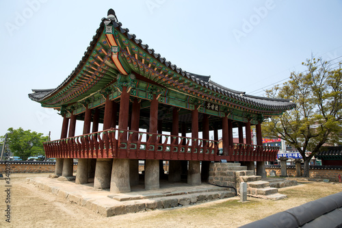 Pihyangjeong Pavilion in Jeongeup-si, South Korea. Traditional building of Joseon period. 