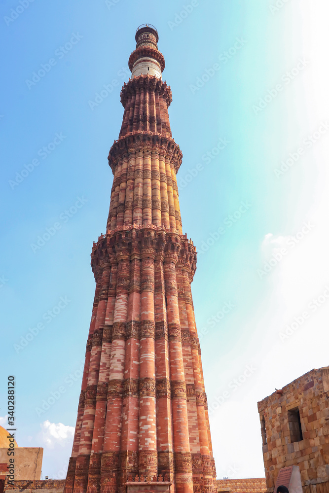 The Qutub Minar New Delhi, India