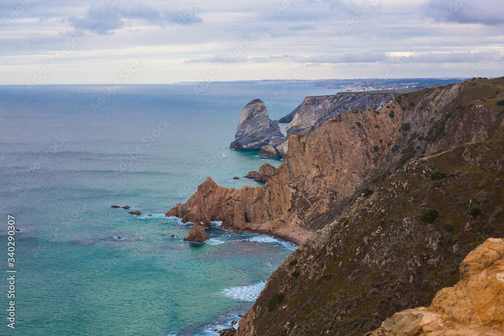 Cabo da Roca, the western point of Europe, Portugal