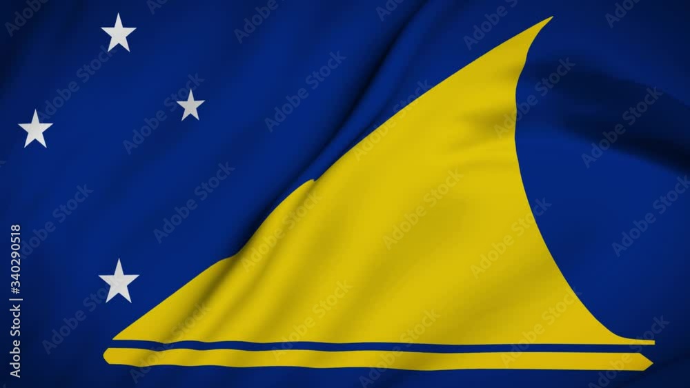 tokelau flag is waving 3D animation. tokelau flag waving in the wind. National flag of Tokelau. flag seamless loop animation. 4K tokelau flag is waving 3D animation. tokelau flag waving in the wind. National flag of Tokelau. flag seamless loop animation. 4K