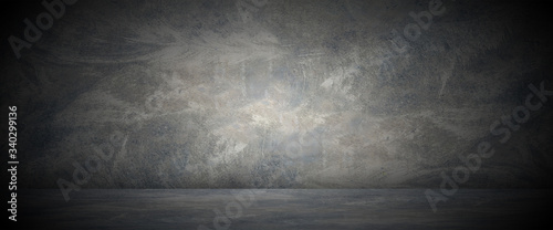Billede på lærred Concrete wall or cement background.