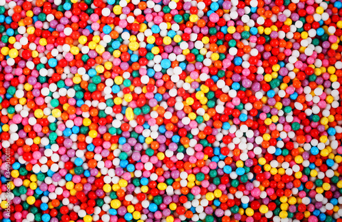 small colorful balls, background, texture